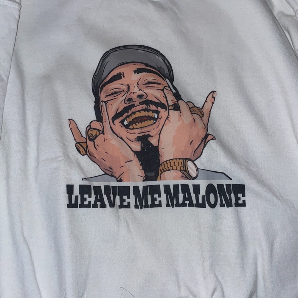 Leave Me Malone crewneck
